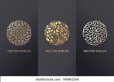 Ornament Logo Vectors Free Download