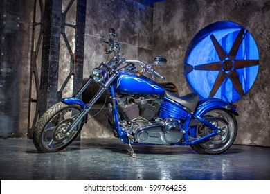 Harley Davidson Blue Edition