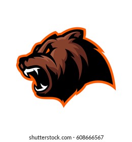 Bear sports Logo Vector (.CDR) Free Download