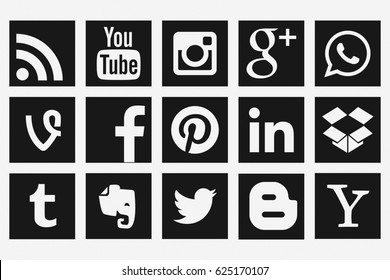 Instagram Facebook Youtube Twitter Logo Vector Ai Free Download