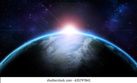 コンセプトやアイデア、宇宙の反射光の惑星が影を作る(NASAが提供するこの画像の要素)
