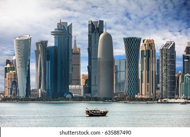 ドーハ湾、カタール