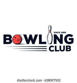 Bowling Logo Vectors Free Download
