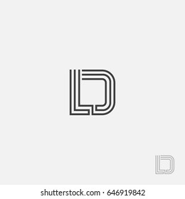 LD Logo Vector (.EPS) Free Download