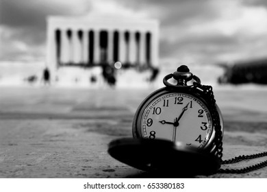 Türkei, Ankara, Atatürks Mausoleum und die Zeit vergeht 09:05