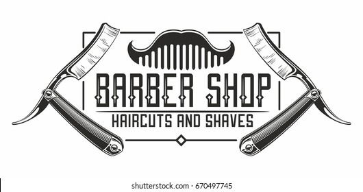 Barber Logo Png Vectors Free Download