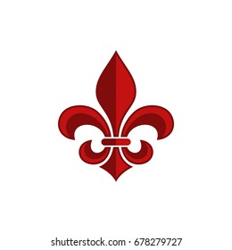 Fleur de lys Franse lelie Logo Vector (.EPS) Free Download