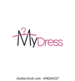 fashion shop clothes hanger Logo Vector (.AI) Free Download
