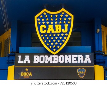 Boca Juniors logo.eps Royalty Free Stock SVG Vector