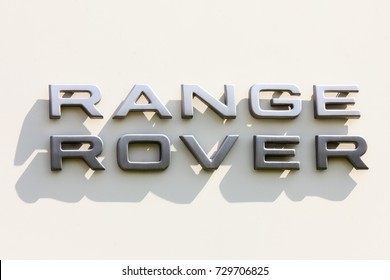 range rover logo font