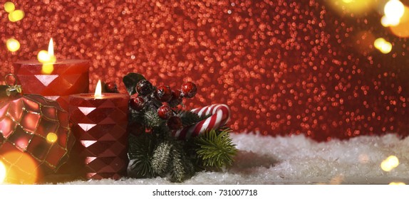 Christmas and New Year s holiday background, Winter season