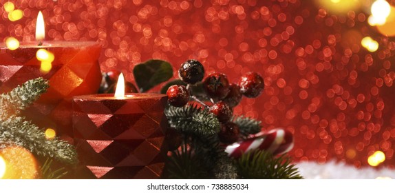 Christmas and New Year s holiday background, Winter season