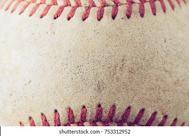フィルター効果のレトロなビンテージ スタイルのウッドの背景に古い野球
