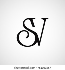 SV Logo Vector (.EPS) Free Download