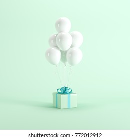 Balloon Gift 4K wallpaper download