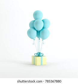 Balloon Gift 4K wallpaper download