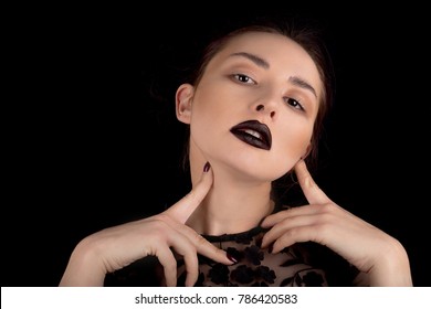 Viuda loca de negro