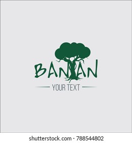 Banyan Tree Logo Vector (.SVG) Free Download