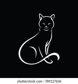 Cat Logo Vector (.EPS) Free Download