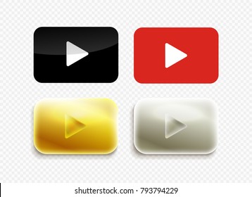 Youtube Play Black Logo Png Vector Eps Free Download