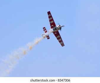 a jet plane at an air show