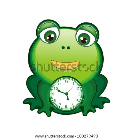 cute cartoon clock