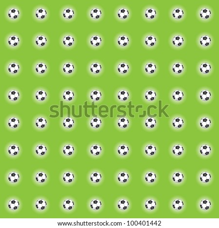 football seamless pattern. EPS 10
