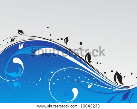 vector illustration of decorative abstract background