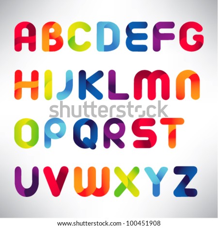 creative three dimensional alphabet set