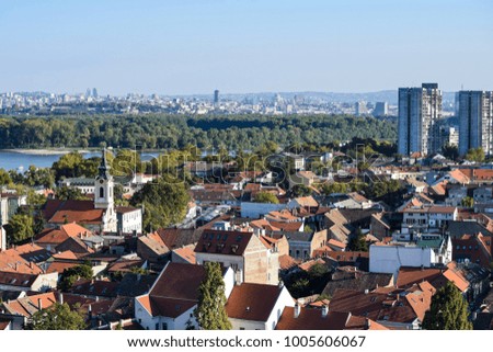 View Across Zemun To Belgrade
