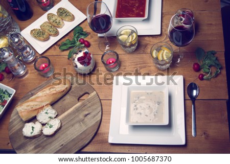 Lovely Food table
