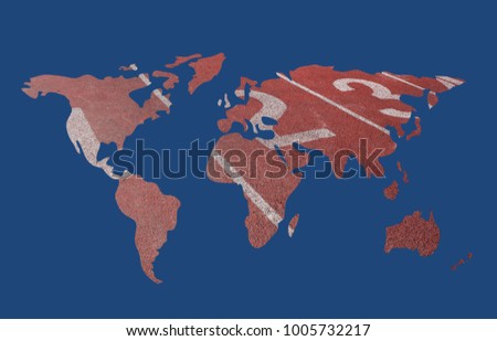 Abstract World Map