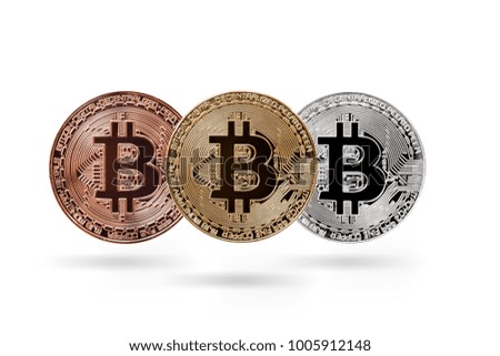 Bitcoins, three bit coins