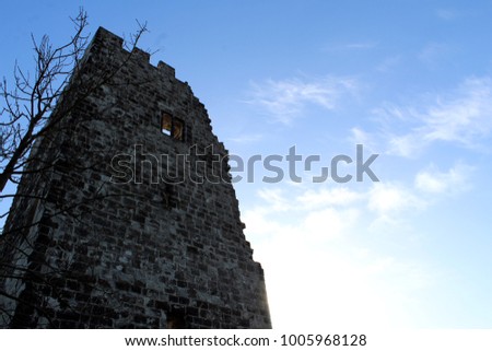 Dragon's Rock Castle near Königswinter, Germany