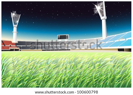 Illustration of an empty stadium - EPS VECTOR format also available in my portfolio.