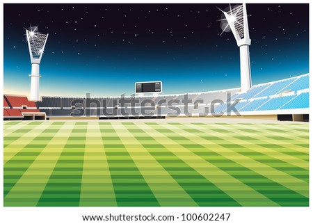 Sports stadium in high detail - EPS VECTOR format also available in my portfolio.