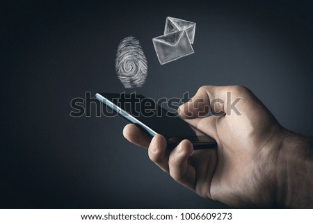 Fingerprint scanner security business 