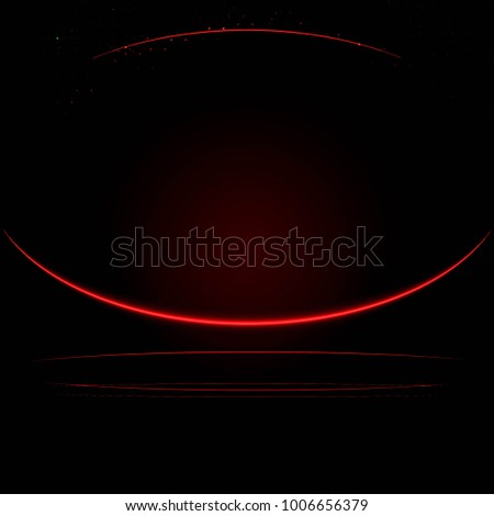 red lines on a black background. glowing lines. background for entry