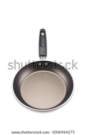 Red Kitchenware isolated on white background