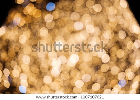 Abstract city bokeh lights background