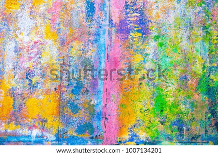 Color on wood texture or background