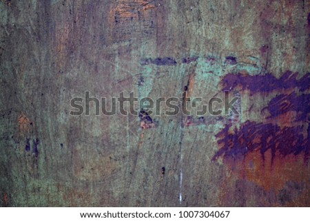 Old metal background. Rusty painted iron texture.
