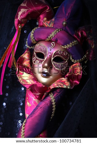Venetian Mask Royalty-Free Stock Photo #100734781