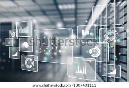 Big data analytics Royalty-Free Stock Photo #1007431111