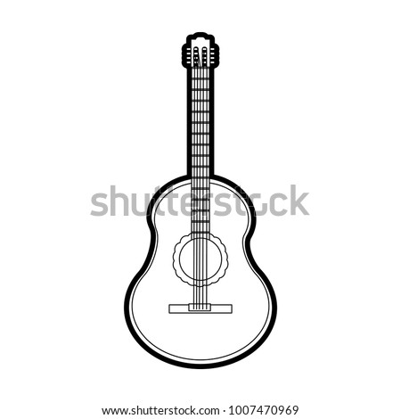 Isolated guitar design