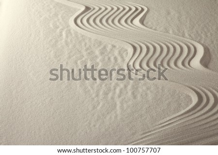 spa wellness resort sand background japanese zen garden concept for balance harmony relaxation meditation and concentration pattern, ines texture