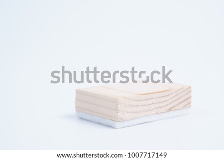 Wooden brush erase or board eraser