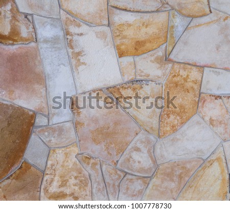 rustic stone cladding