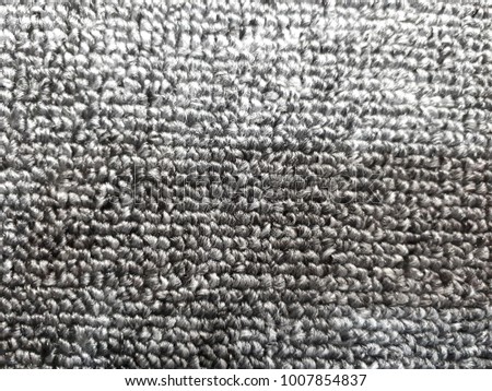 grey carpet on floor
