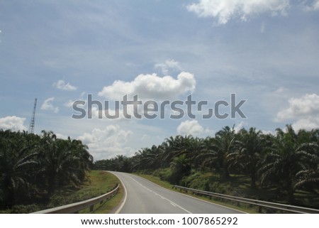 Road to Taman Negra, Malaysia 